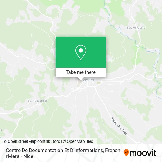 Centre De Documentation Et D'Informations map