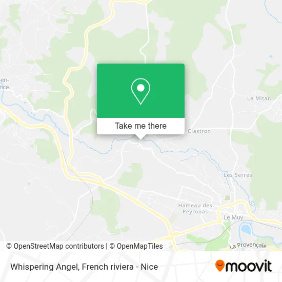 Whispering Angel map