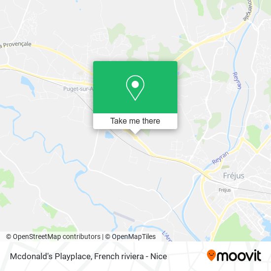 Mcdonald's Playplace map