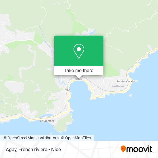 Agay map