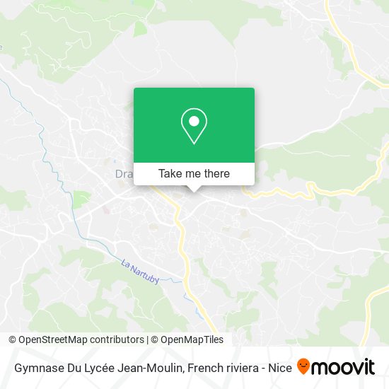 Gymnase Du Lycée Jean-Moulin map