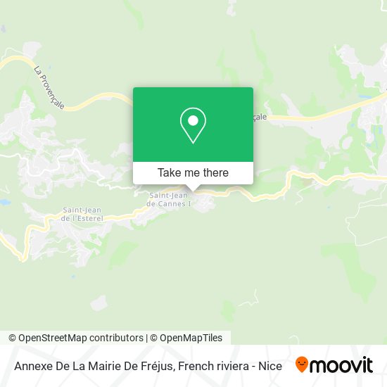 Annexe De La Mairie De Fréjus map