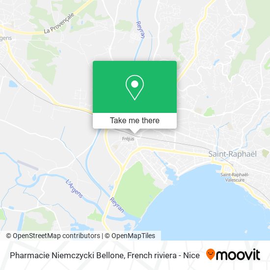 Mapa Pharmacie Niemczycki Bellone