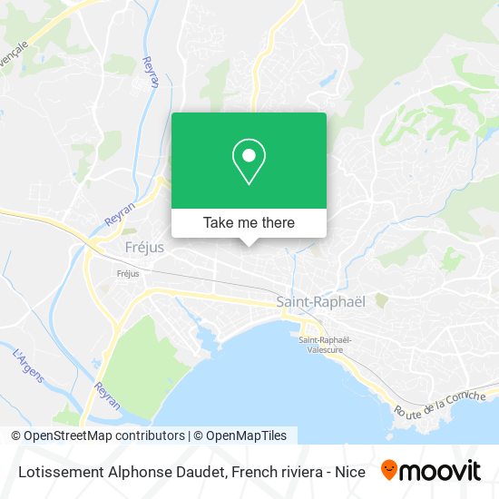 Lotissement Alphonse Daudet map