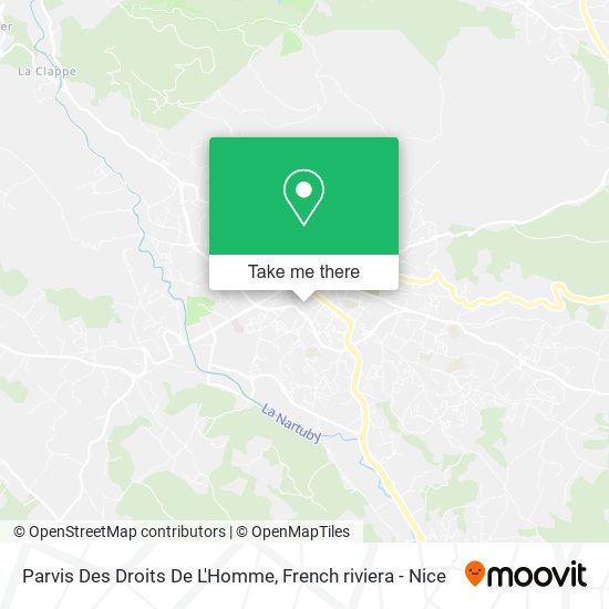 Parvis Des Droits De L'Homme map