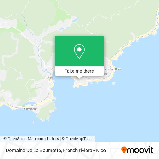 Domaine De La Baumette map