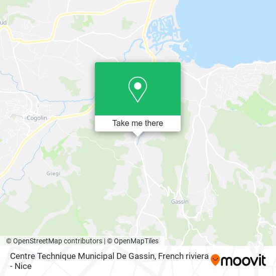 Centre Technique Municipal De Gassin map