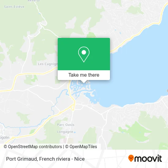 Port Grimaud map
