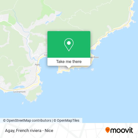 Agay map