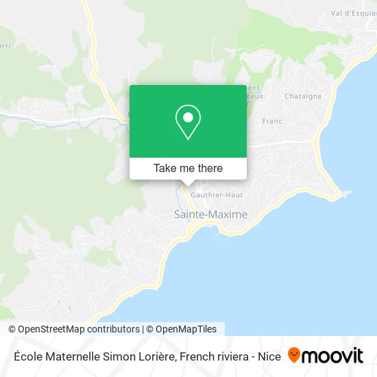 École Maternelle Simon Lorière map