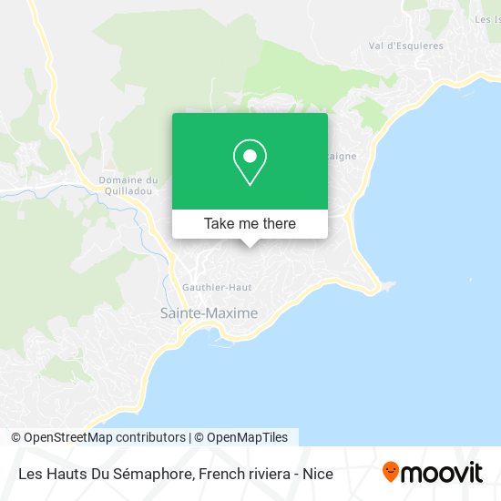 Les Hauts Du Sémaphore map