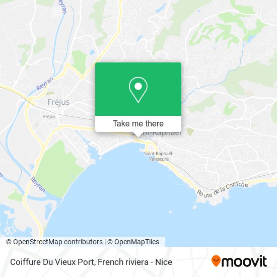 Coiffure Du Vieux Port map