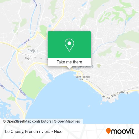 Le Choisy map