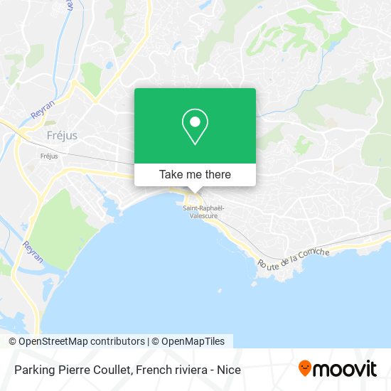 Mapa Parking Pierre Coullet