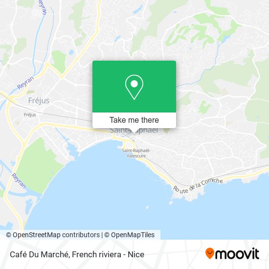 Mapa Café Du Marché