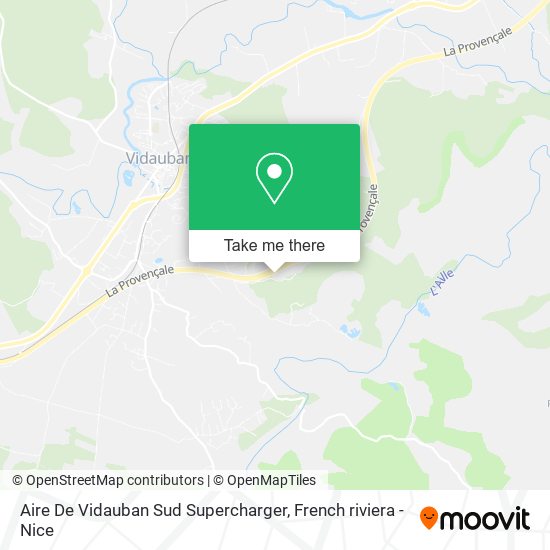 Aire De Vidauban Sud Supercharger map