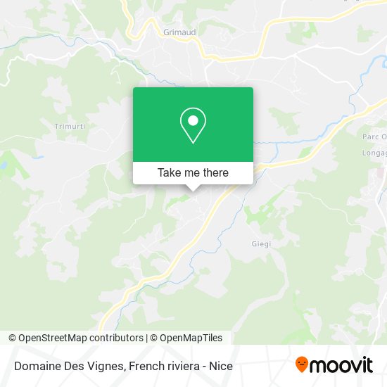 Domaine Des Vignes map