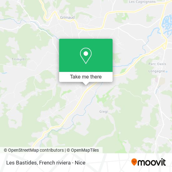 Les Bastides map