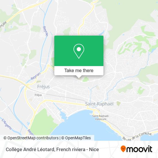 Collège André Léotard map