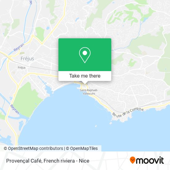 Provençal Café map