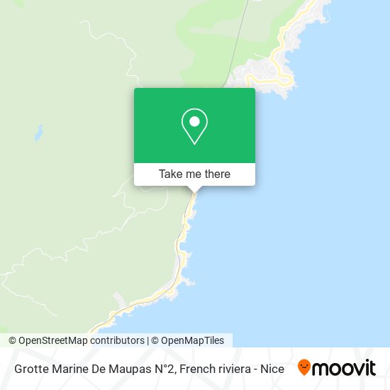 Grotte Marine De Maupas N°2 map