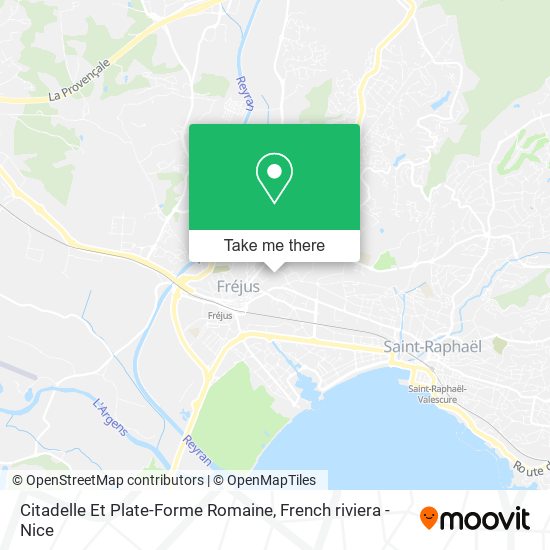 Citadelle Et Plate-Forme Romaine map