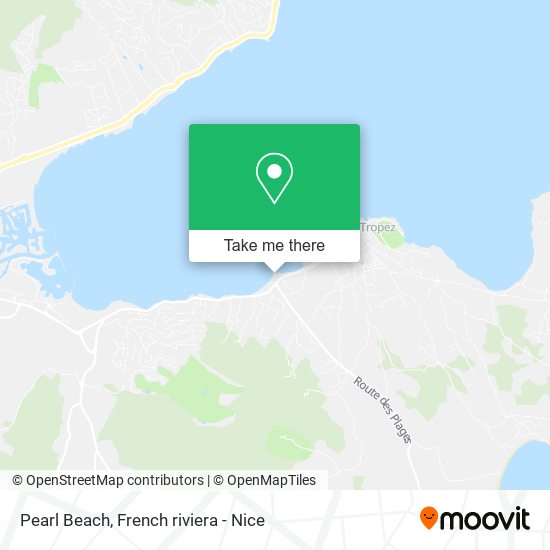 Pearl Beach map