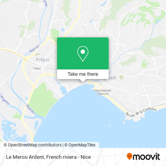 Le Merou Ardent map