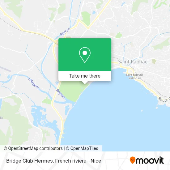 Bridge Club Hermes map