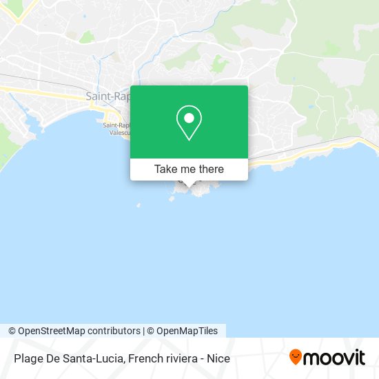 Plage De Santa-Lucia map