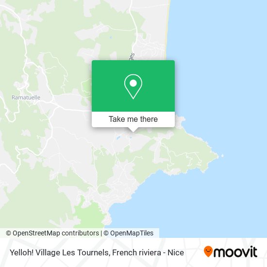 Yelloh! Village Les Tournels map
