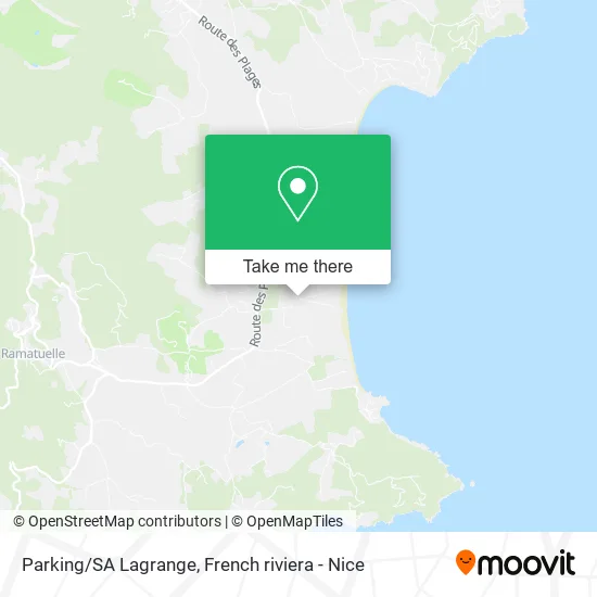 Parking/SA Lagrange map