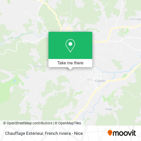 Chauffage Extérieur map