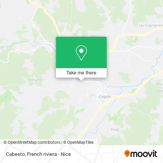 Cabesto map