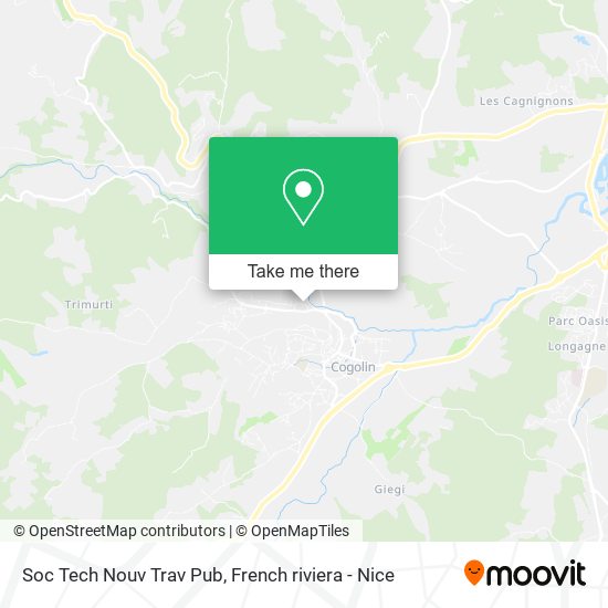 Soc Tech Nouv Trav Pub map