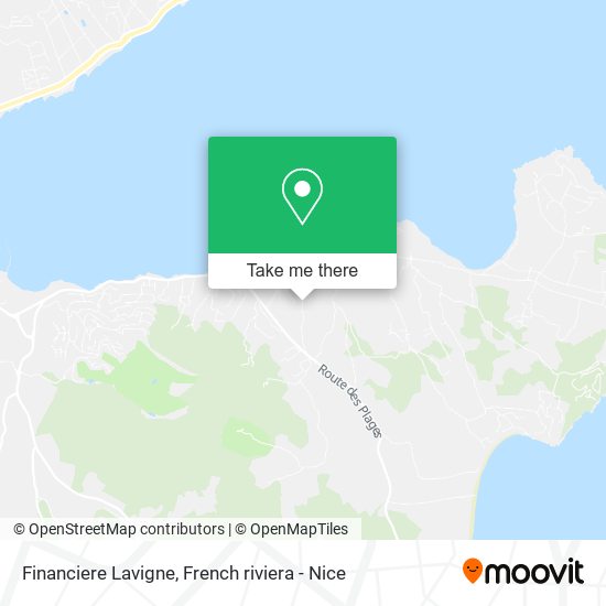 Financiere Lavigne map