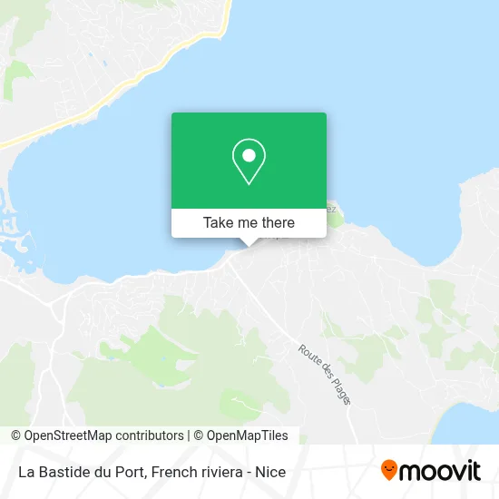 La Bastide du Port map