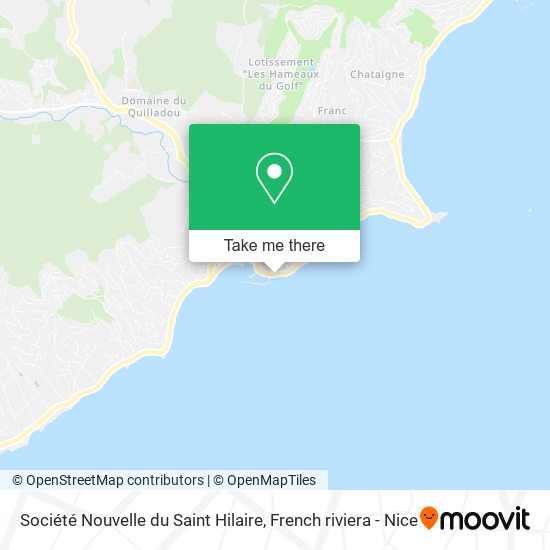 Société Nouvelle du Saint Hilaire map