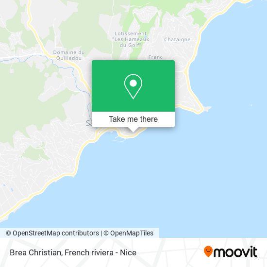 Mapa Brea Christian