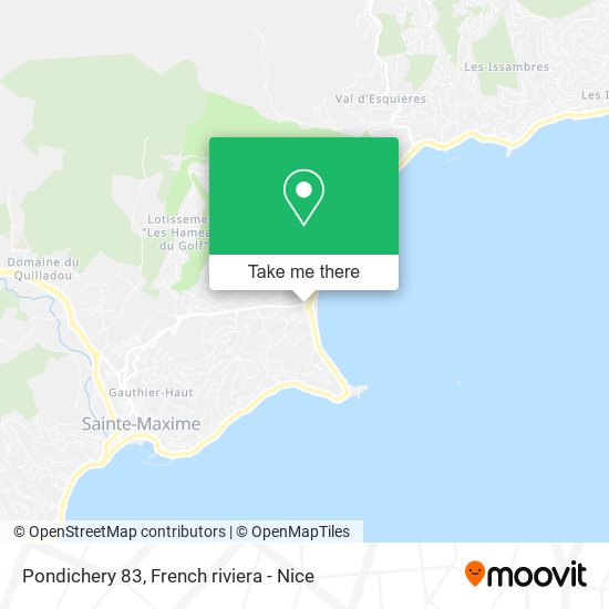 Pondichery 83 map