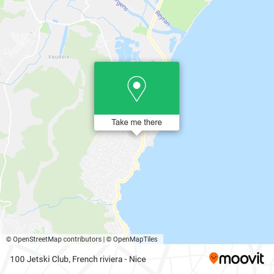 Mapa 100 Jetski Club