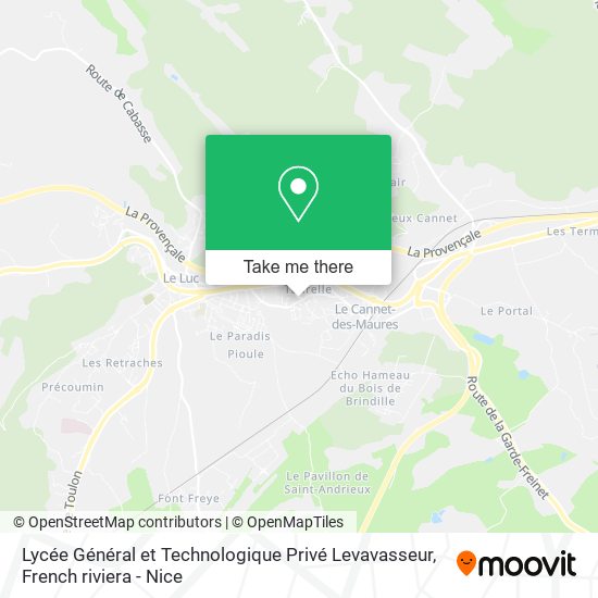 Lycée Général et Technologique Privé Levavasseur map