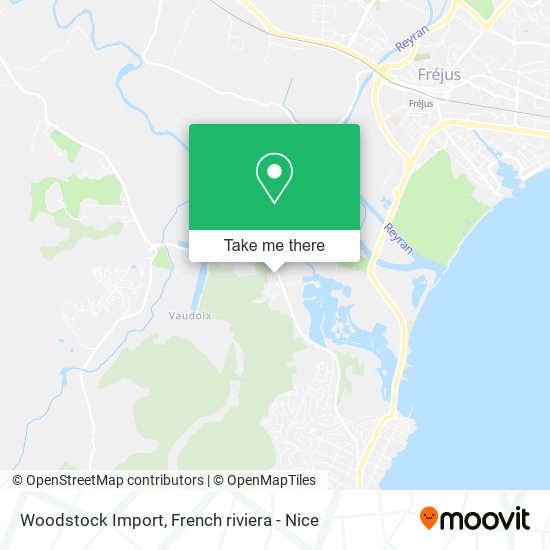 Woodstock Import map