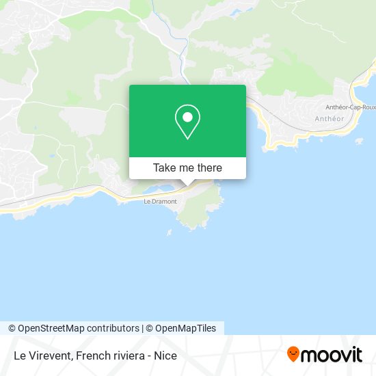 Le Virevent map