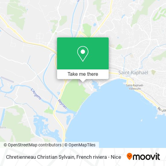 Chretienneau Christian Sylvain map