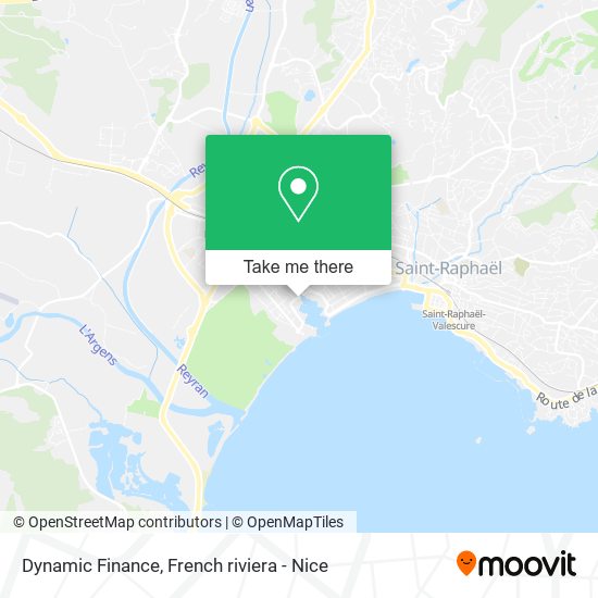 Dynamic Finance map