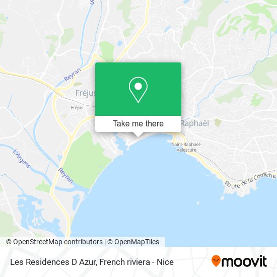 Les Residences D Azur map