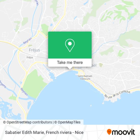 Sabatier Edith Marie map