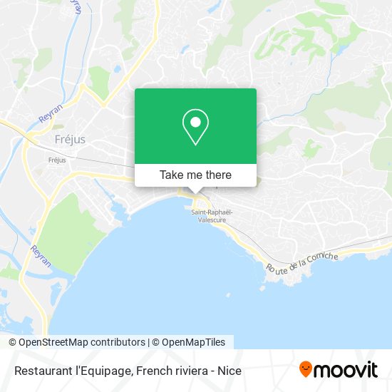 Restaurant l'Equipage map