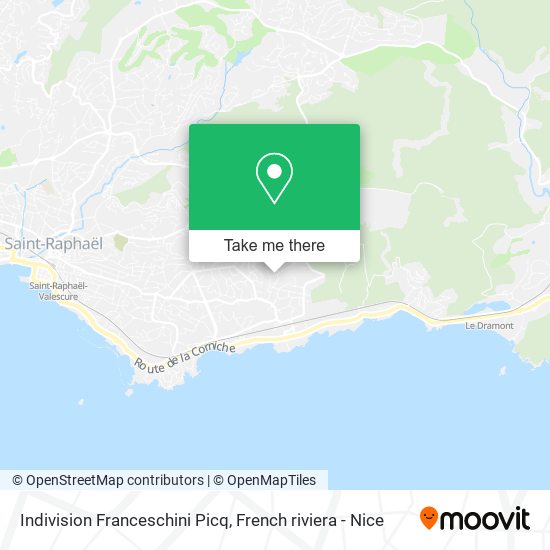 Indivision Franceschini Picq map